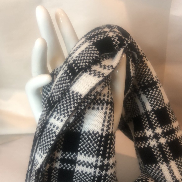 TIMBERLAND Plaid Flat Knit Scarf NWT - Picture 3 of 9